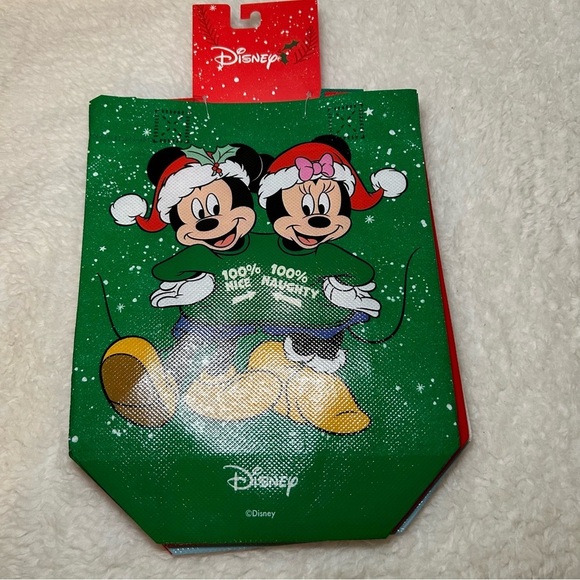 Kohl's Handbags - Disney Mickey & Minnie Mouse Reusable Bags 4 Pack NEW
